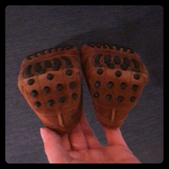 Tod’s Multi-Tone Suede Driving Loafer sz 9 - Picture 3 of 6